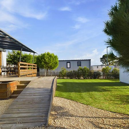 Beau Chalet Pour 4 Pers - Acces Piscine Chauffee Brétignolles-sur-Mer Exterior foto